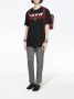 Gucci Katoenen T-shirt met logoprint Zwart - Thumbnail 2