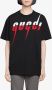 Gucci Katoenen T-shirt met logoprint Zwart - Thumbnail 3