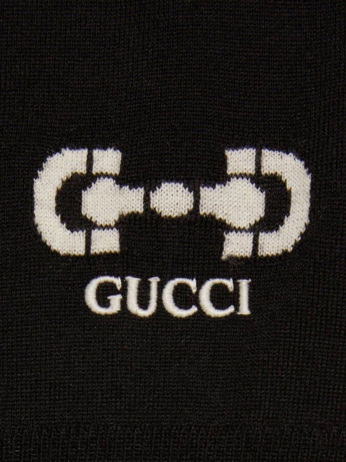 Gucci T-shirt met logo Zwart