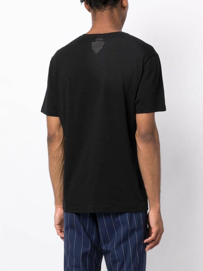 Gucci T-shirt met logopatch Zwart
