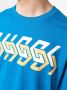 Gucci T-shirt met logoprint Blauw - Thumbnail 5