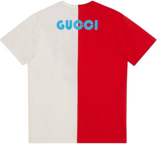 Gucci T-shirt met print Rood