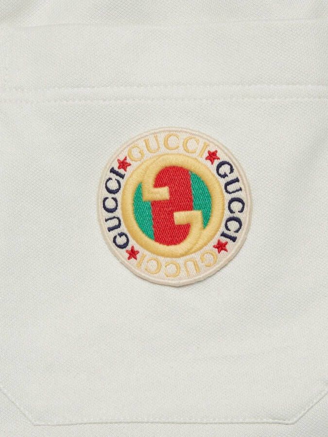 Gucci Trainingsbroek met logopatch Wit