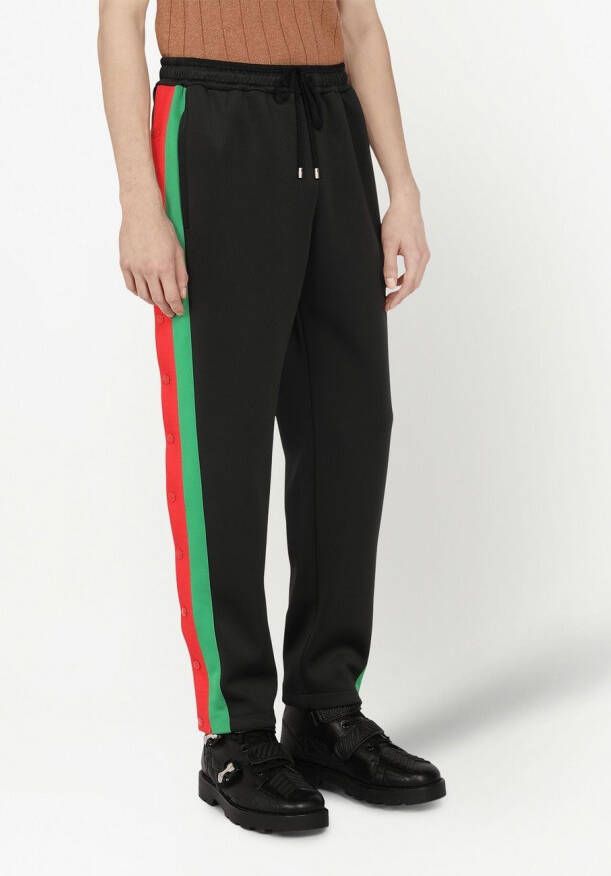 Gucci Trainingsbroek met logopatch Zwart
