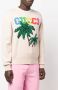 Gucci Trui met palmboomprint Beige - Thumbnail 3