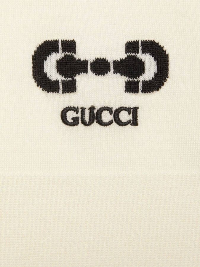 Gucci Trui met V-hals Wit