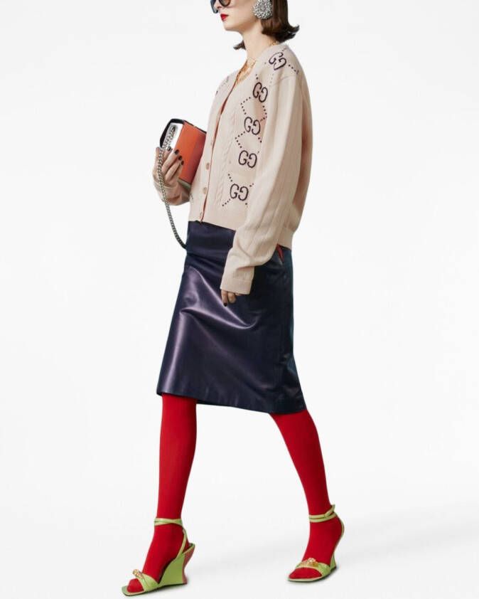 Gucci Vest met V-hals Beige
