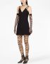 Gucci Midi-jurk met kristallen Zwart - Thumbnail 2