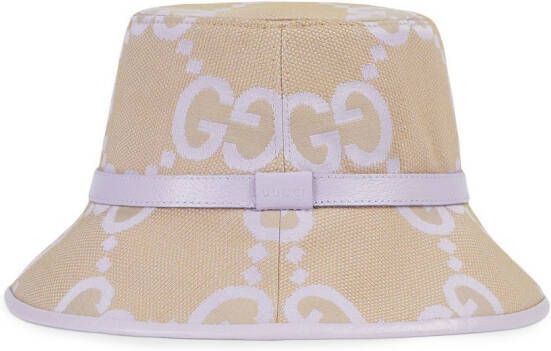 Gucci Vissershoed met logo Beige