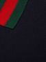 Gucci Poloshirt met gestreepte kraag Blauw - Thumbnail 3