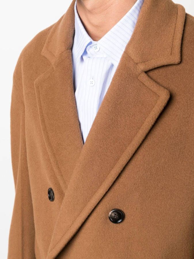 Gucci Wollen mantel Bruin
