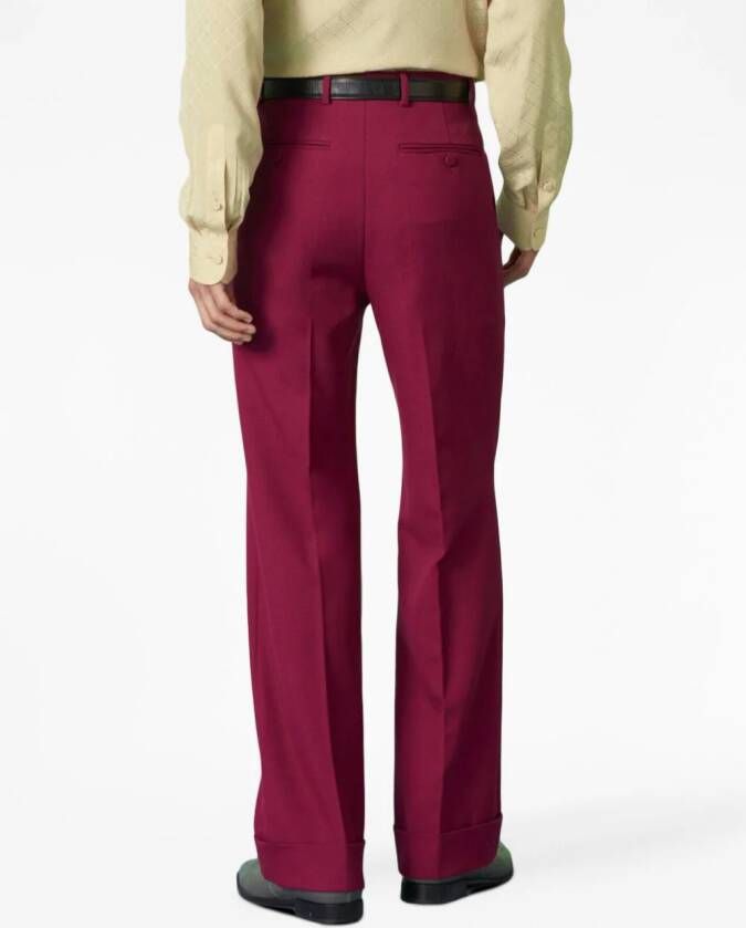 Gucci Wollen pantalon Rood