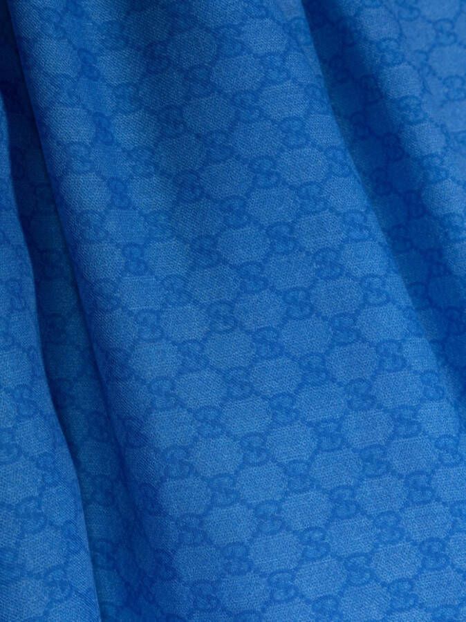 Gucci Wollen sjaal Blauw
