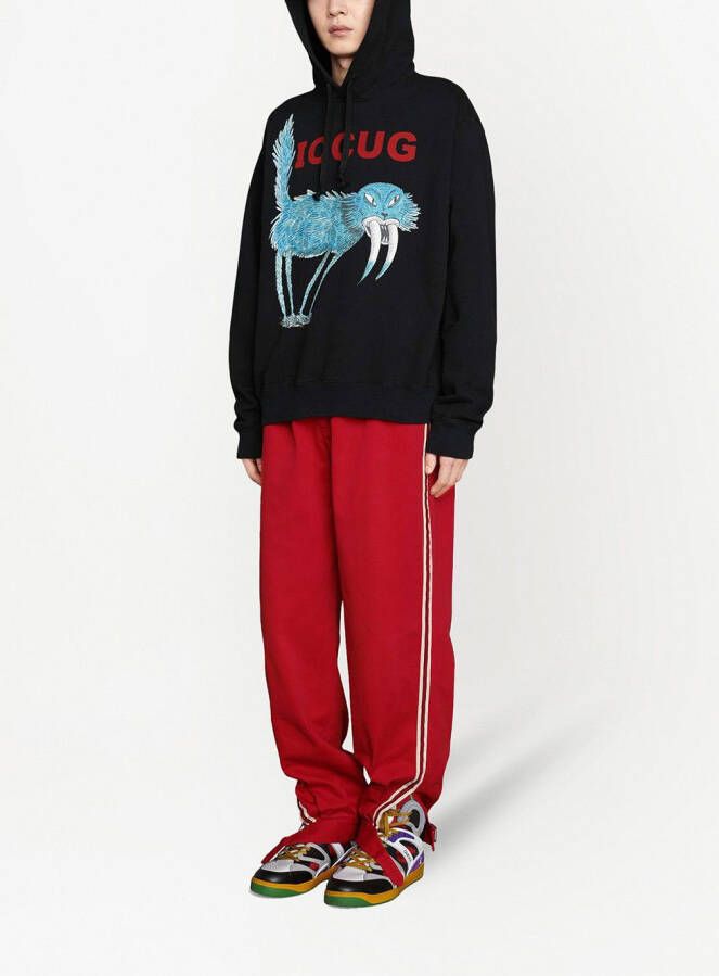 Gucci x Freya Hartas ICCUG hoodie Zwart