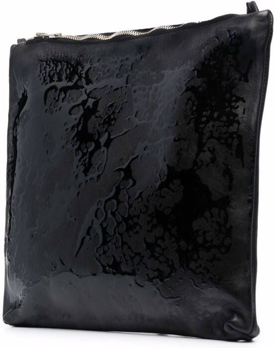 Guidi Schoudertas met print Zwart