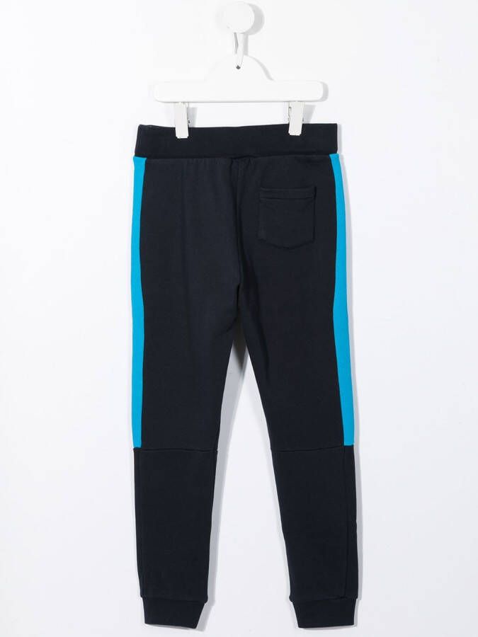 Hackett Kids Joggingbroek met logoprint Blauw