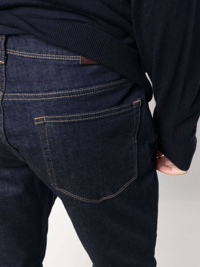 Hackett Slim-fit jeans Blauw