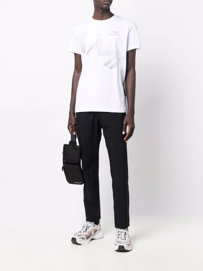 Hackett T-shirt met logoprint Wit