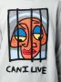 Haculla 'Can I Live' sweater Grijs - Thumbnail 5