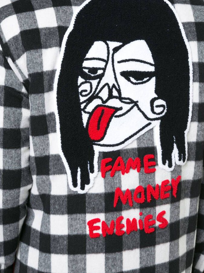 Haculla Fame Money Enemies shirt Zwart
