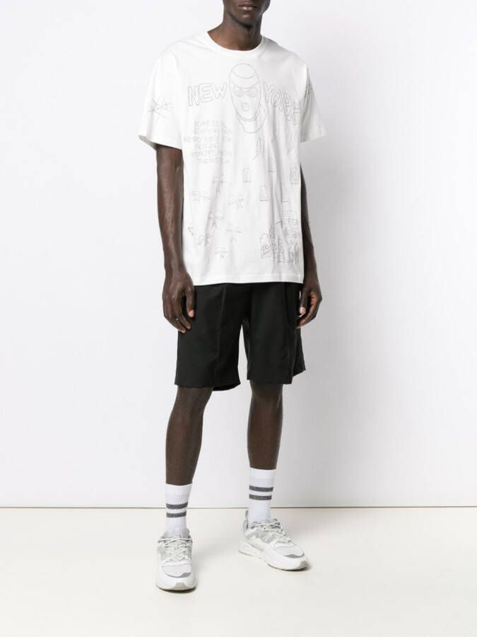 Haculla Nocturnal T-shirt Wit