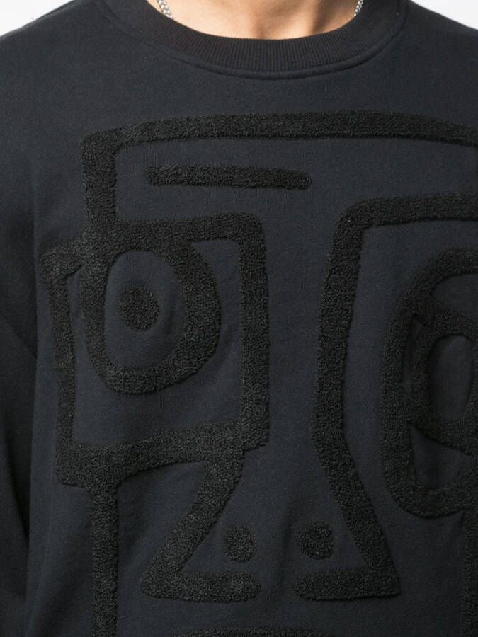 Haculla 'NYC Destructed' sweater Zwart