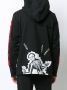 Haculla Shocked 2 Death hoodie Zwart - Thumbnail 4