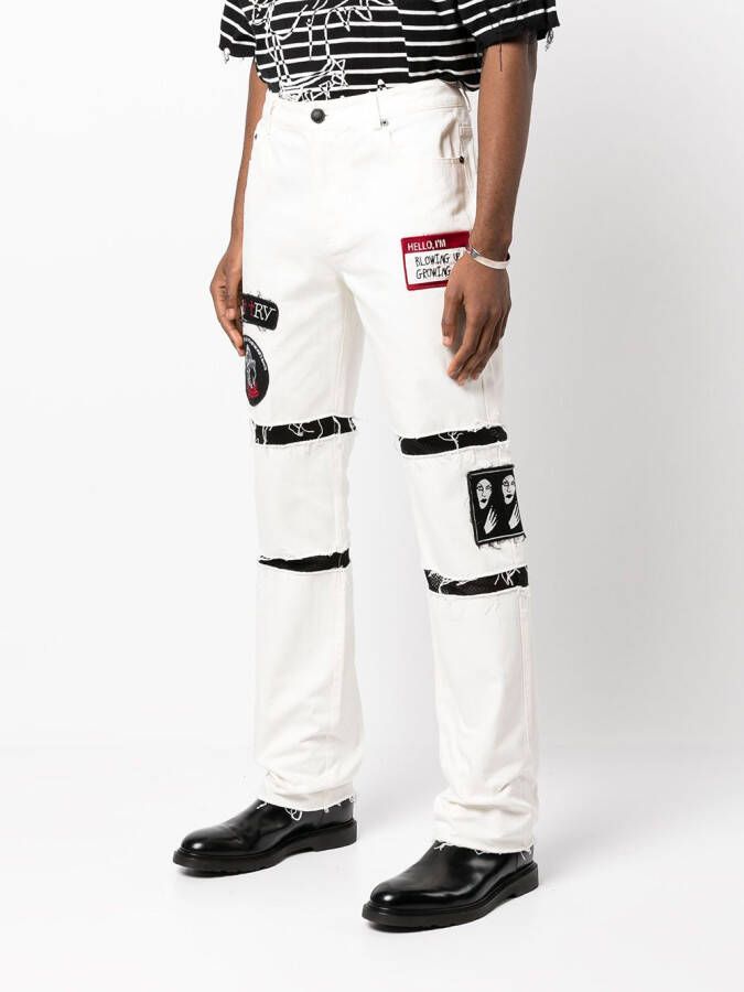 Haculla Straight jeans Wit