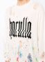 Haculla Sweater met logoprint Wit - Thumbnail 5