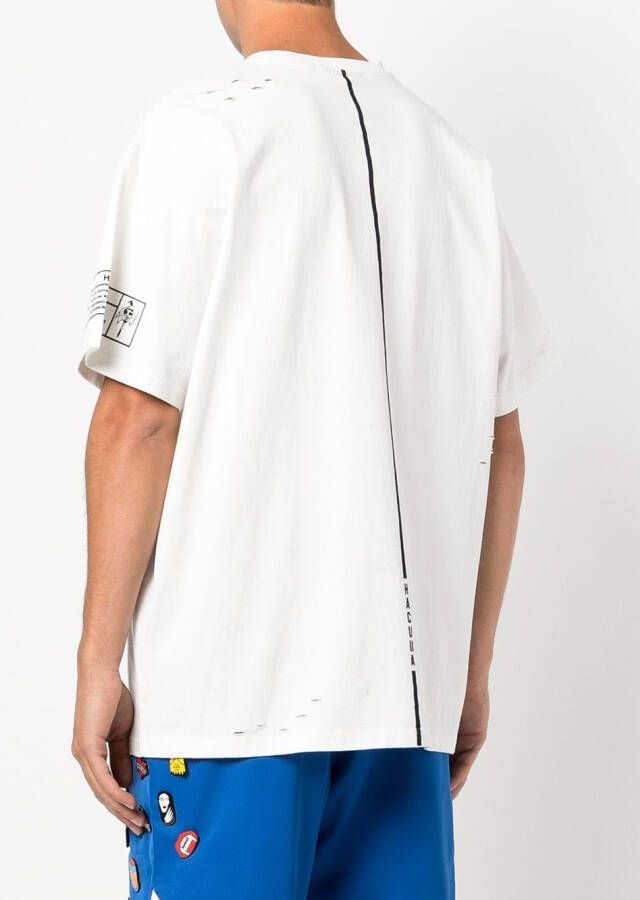 Haculla T-shirt met grafische print Wit