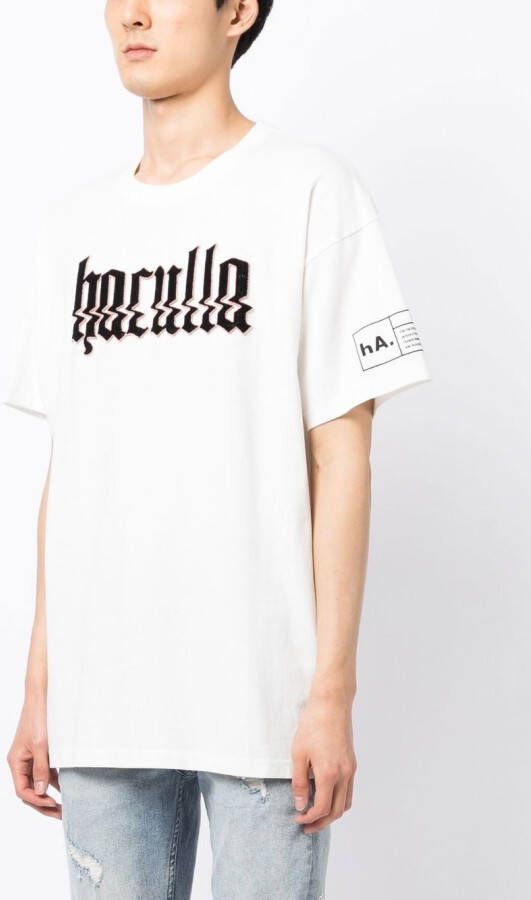 Haculla T-shirt met logoprint Wit