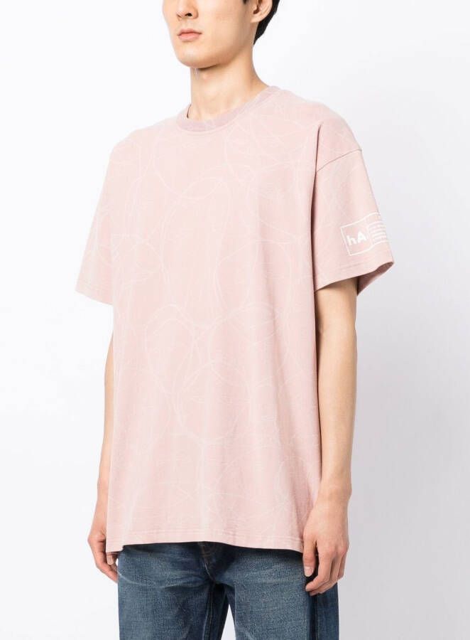 Haculla T-shirt met print Roze