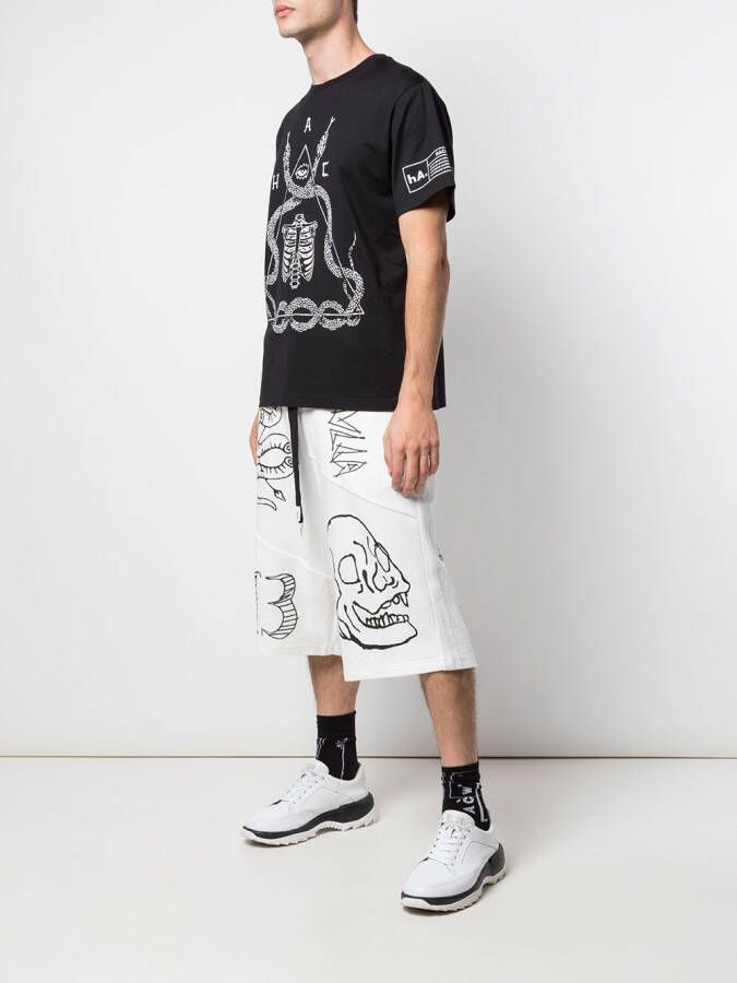 Haculla T-shirt met ronde hals Zwart