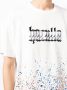 Haculla T-shirt met verfspatten Wit - Thumbnail 5