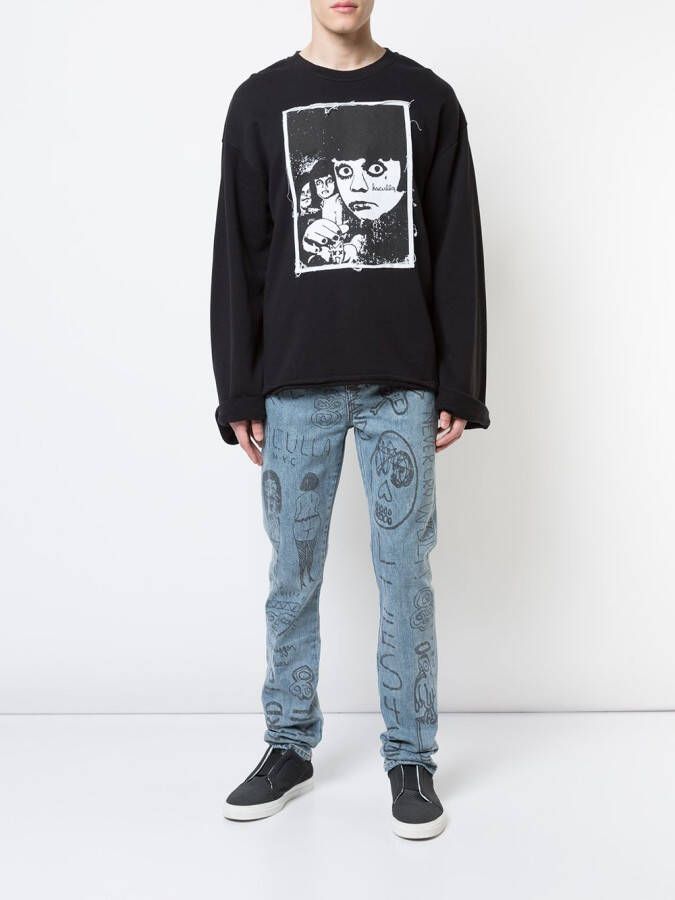Haculla The Kids Are Alright sweater Zwart