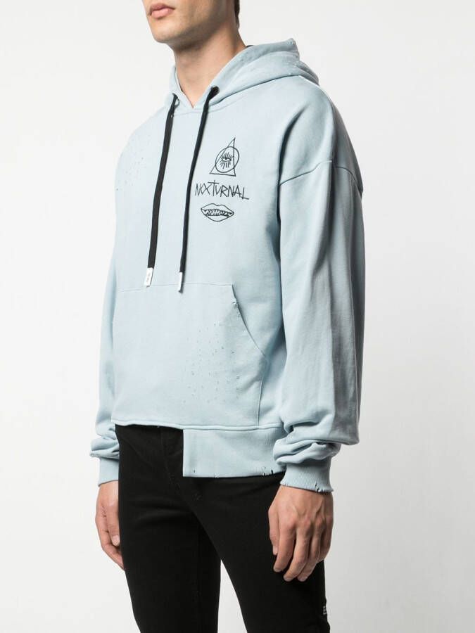 Haculla There's No Future For You hoodie Blauw