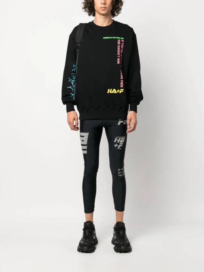 Haider Ackermann x Fila katoenen sweater Zwart