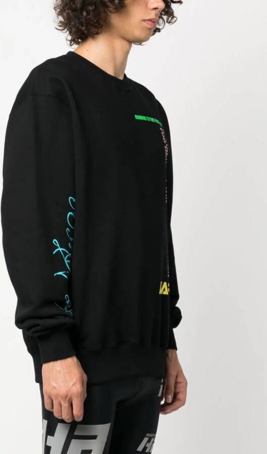 Haider Ackermann x Fila katoenen sweater Zwart