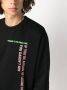 Haider Ackermann x Fila katoenen sweater Zwart - Thumbnail 5