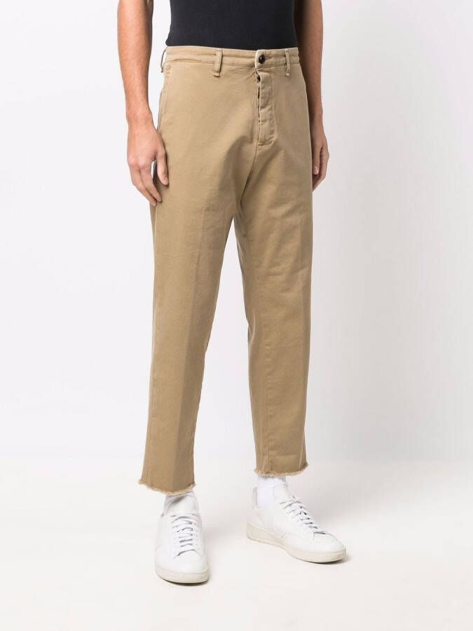 Haikure Cropped chino Beige
