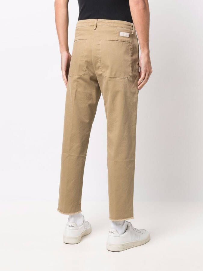 Haikure Cropped chino Beige