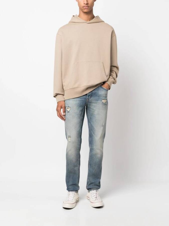 Haikure Jeans met stonewashed-effect Blauw