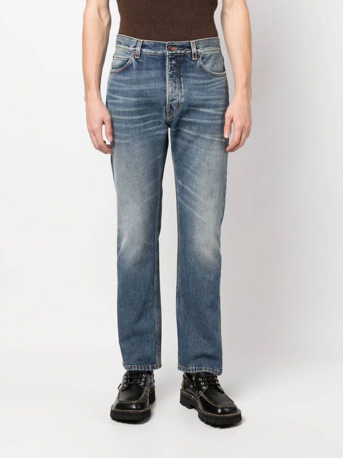 Haikure Straight jeans Blauw