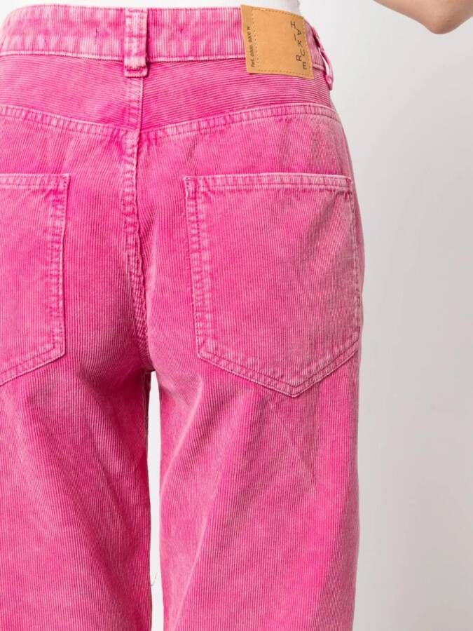Haikure Ruimvallende jeans Roze