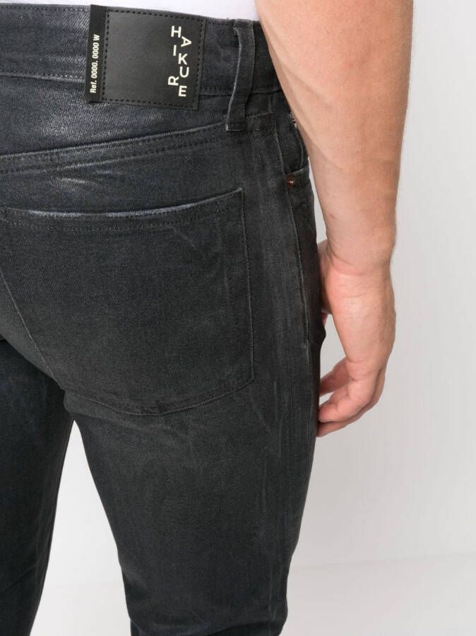 Haikure Slim-fit jeans Zwart