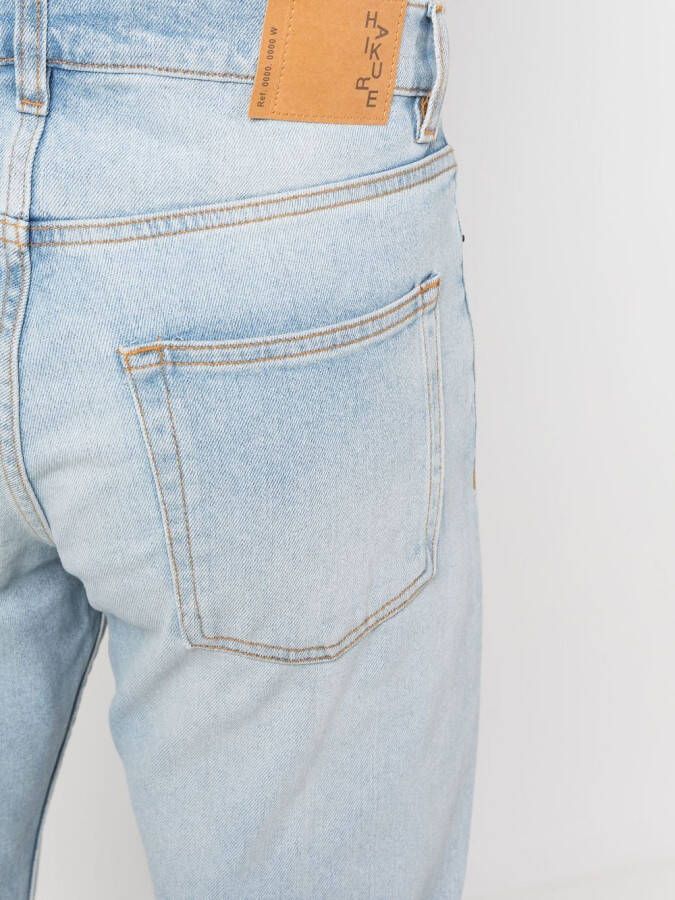 Haikure Jeans met stonewashed-effect Blauw