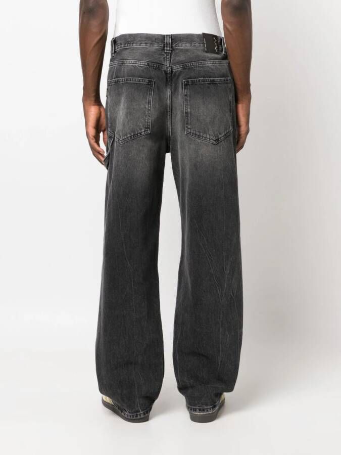 Haikure Straight jeans Zwart