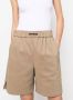 Halfboy Shorts met trekkoord Beige - Thumbnail 5