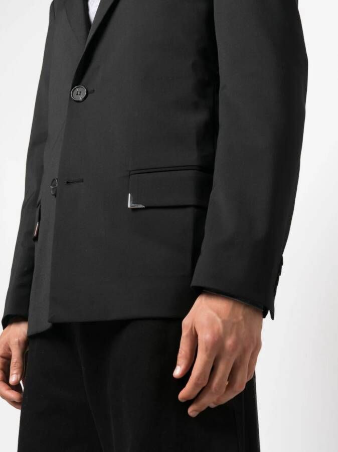 Han Kjøbenhavn Blazer met enkele rij knopen Zwart