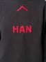 Han Kjøbenhavn Sweater met logoprint Zwart - Thumbnail 5